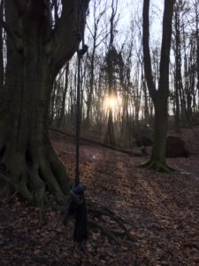 Dämmerung Nachtwanderung